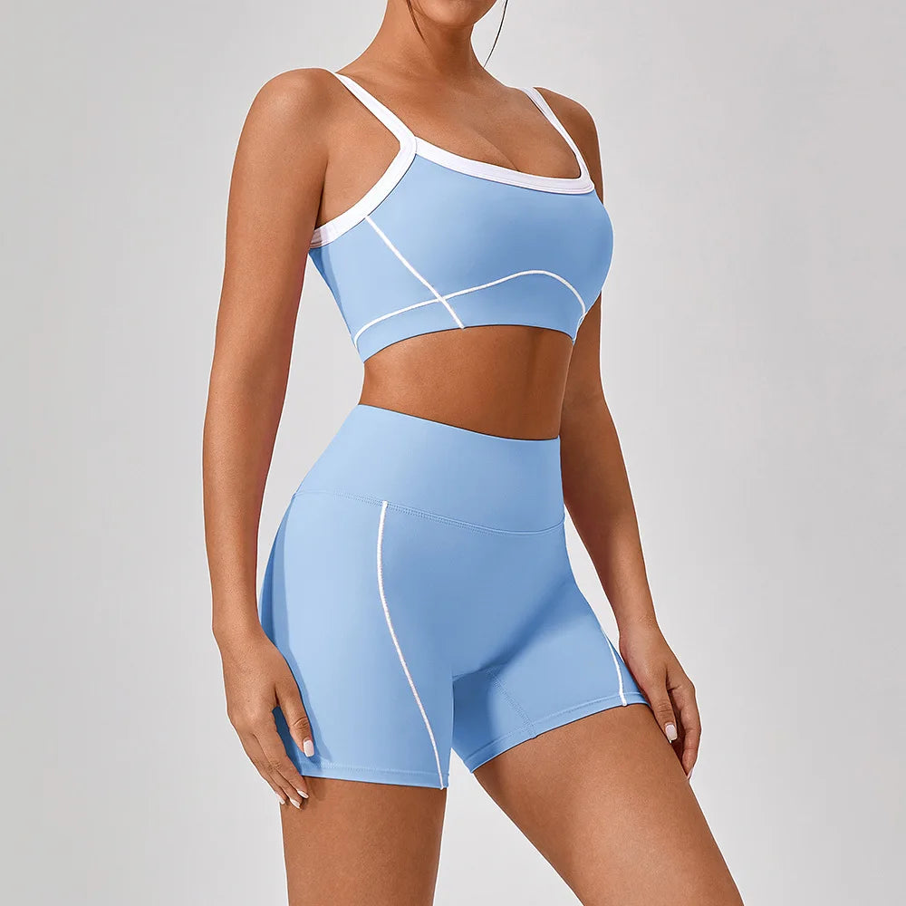 Yoga Set with Flare Pants