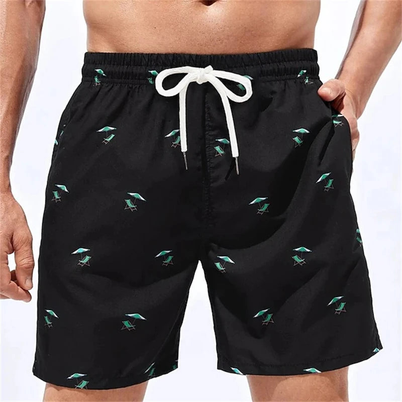 Men’s 3D Print Swim Shorts