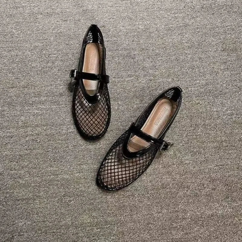 Summer Mesh Mary Jane Sandals
