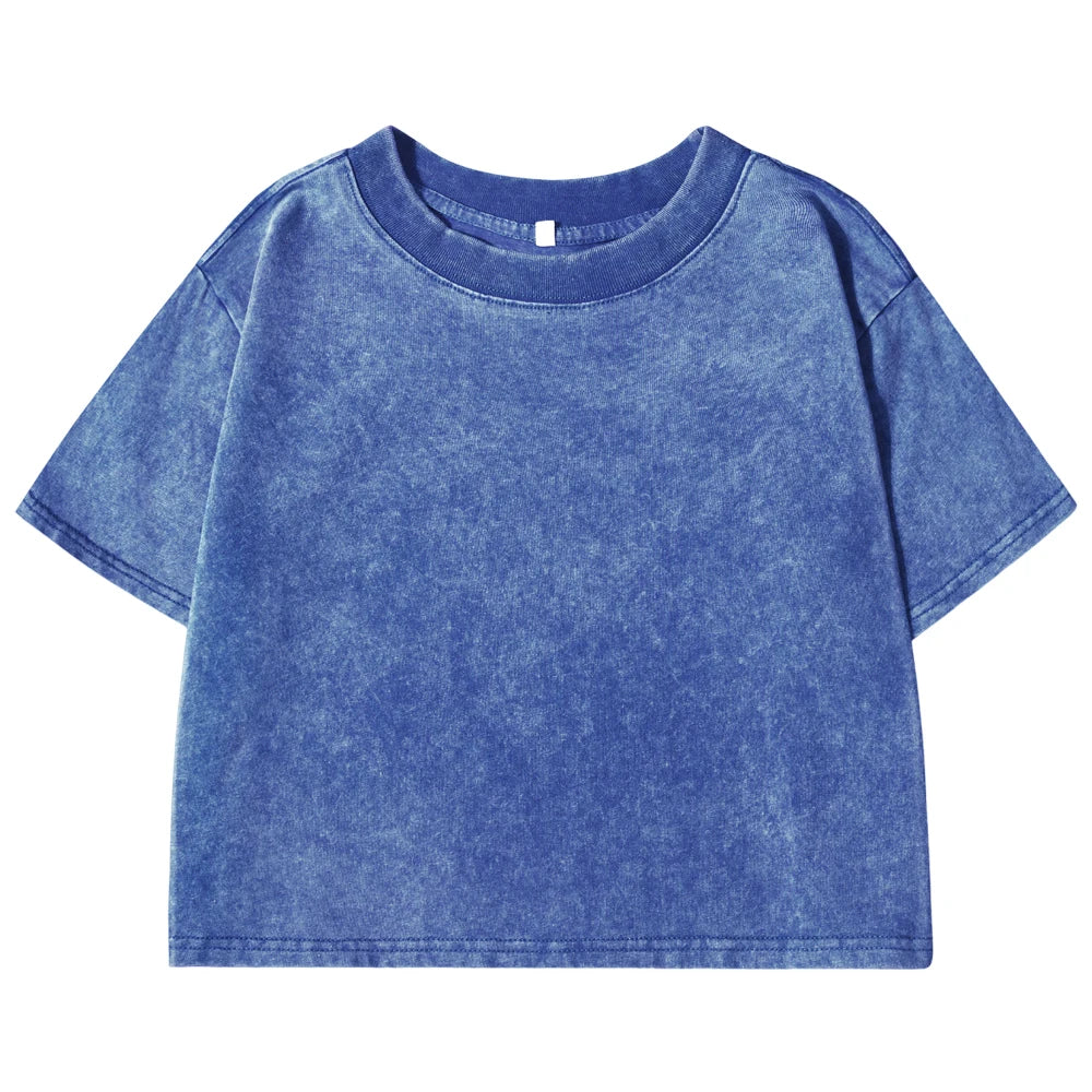 Slim Washed Cotton T-Shirt