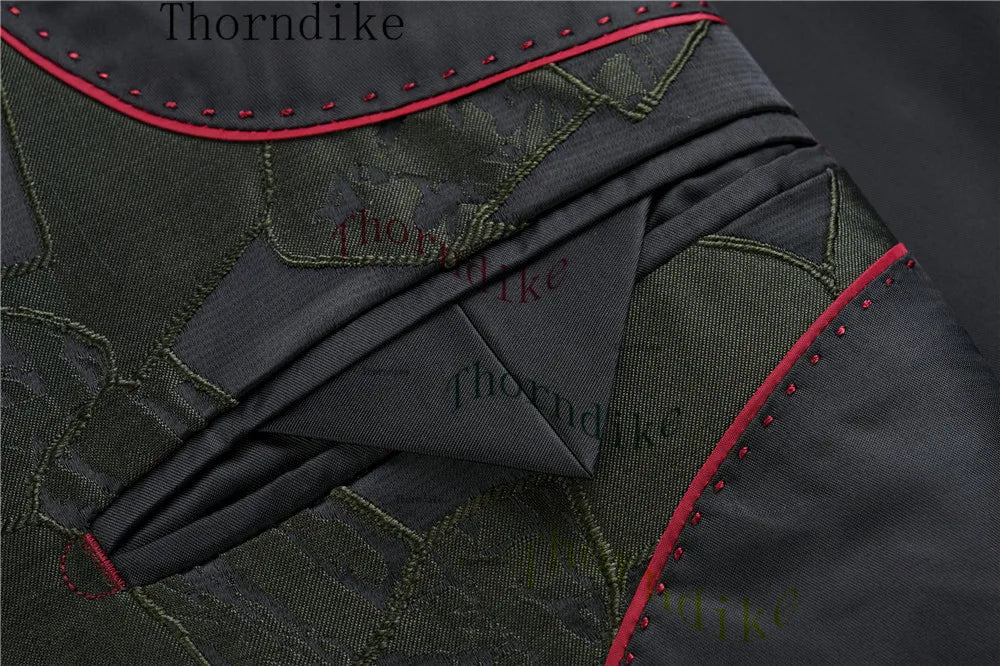 Slim Fit Green Tuxedo