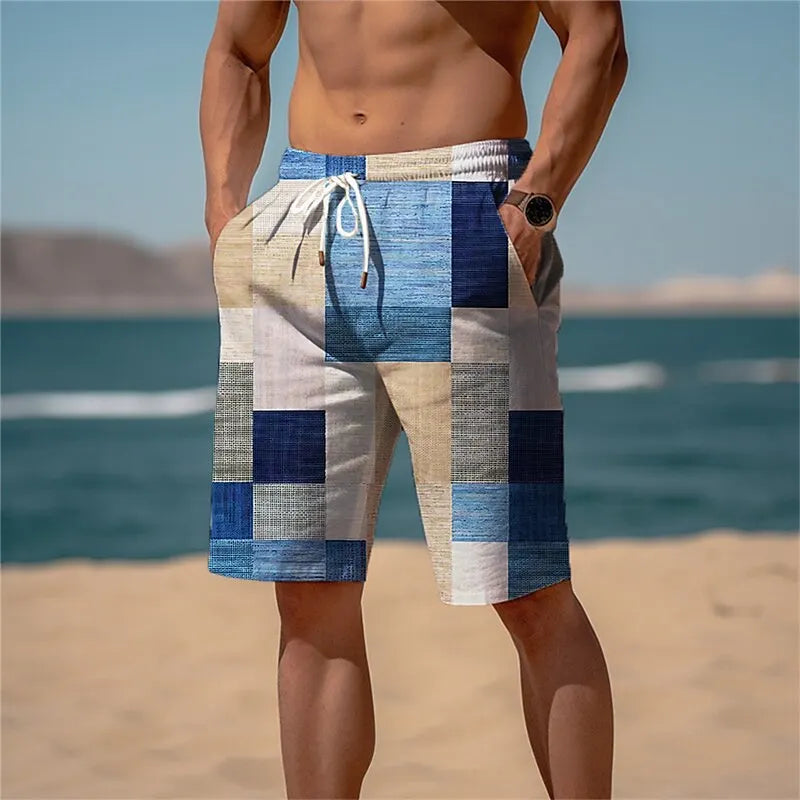 Men’s Gradient Graphic Swim Shorts
