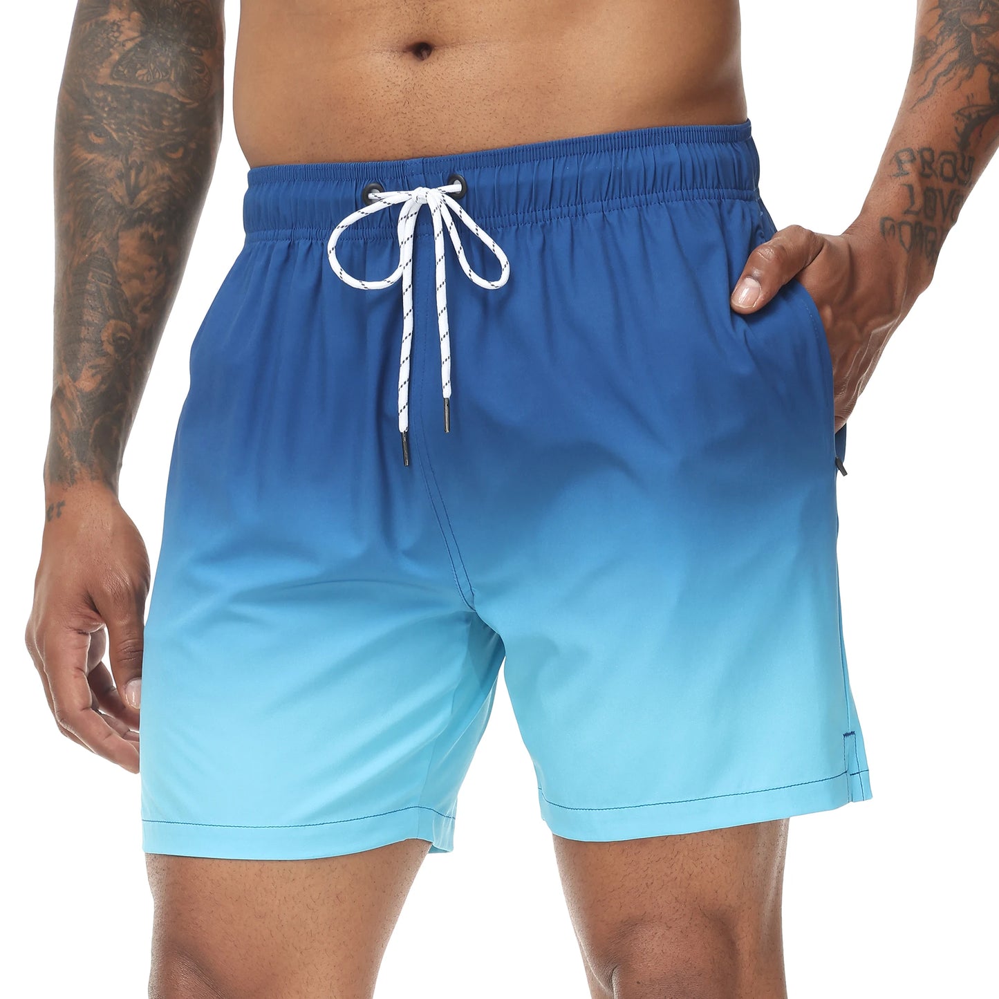 Men’s Gradient Quick-Dry Swim Shorts