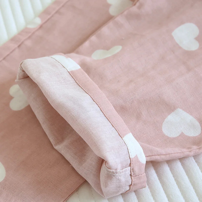 100% Cotton Love Print Pajama Set