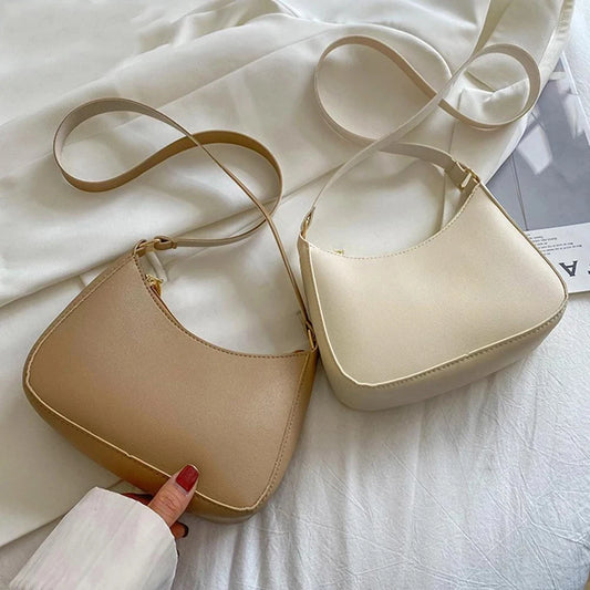 Retro PU Leather Shoulder Bag