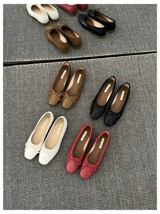 Round Toe Ballet Flats