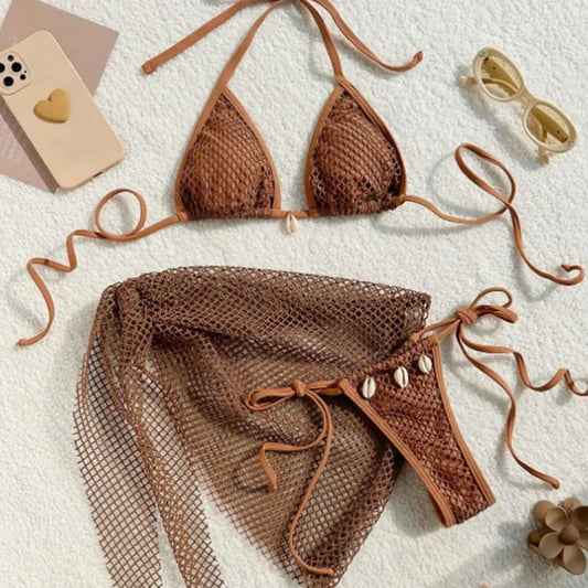 2025 Women’s Three-Piece Bikini Set
