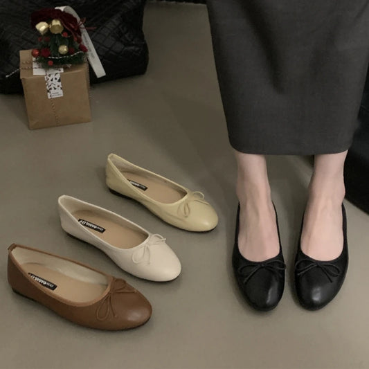 Round Toe Ballet Flats