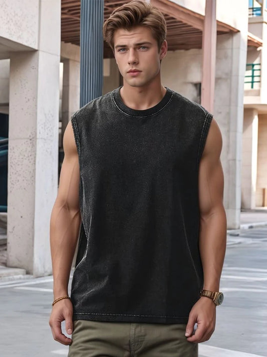 Men’s Washed Cotton Tank