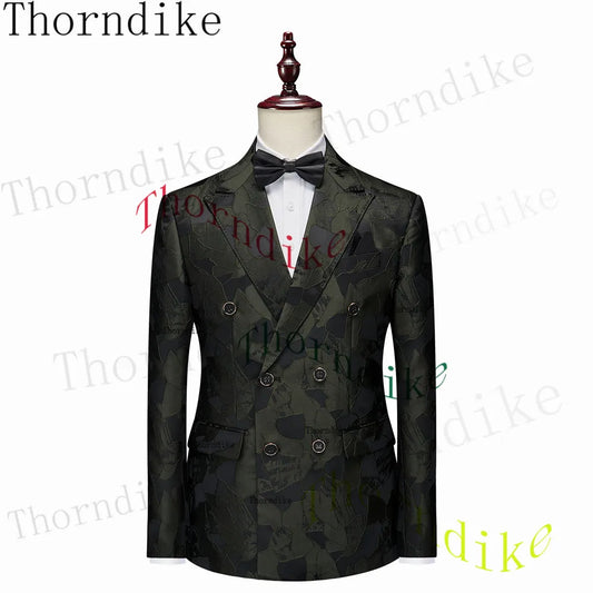 Slim Fit Green Tuxedo