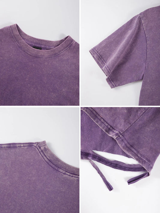 Washed Cotton Oversized Tee