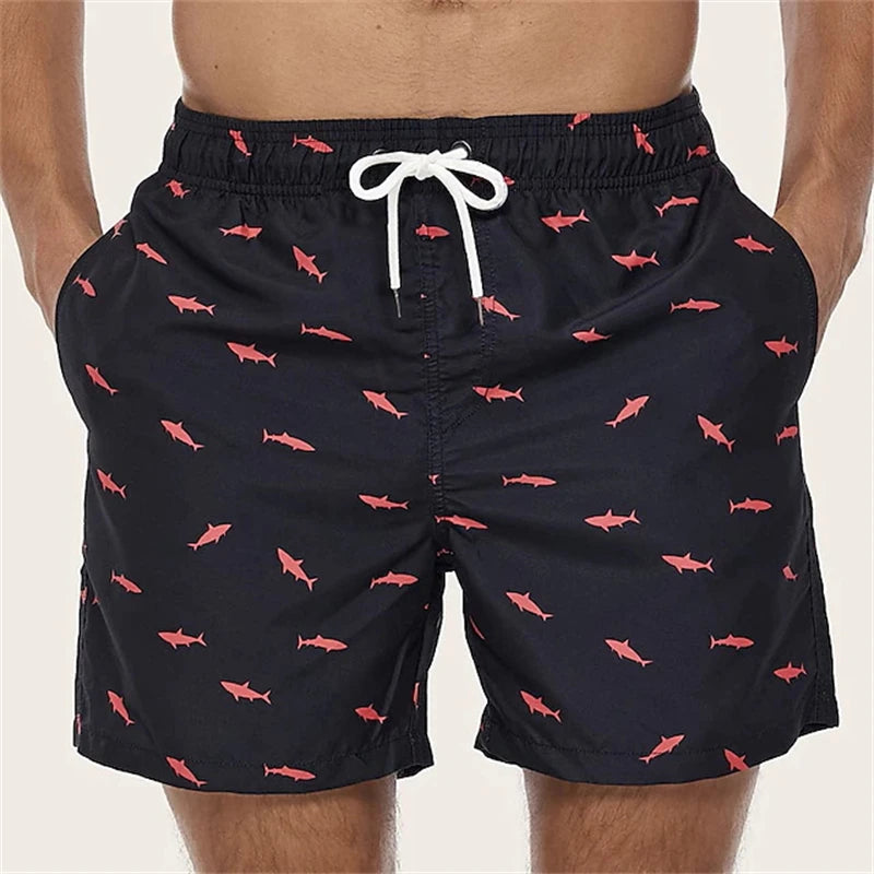 Men’s 3D Print Swim Shorts