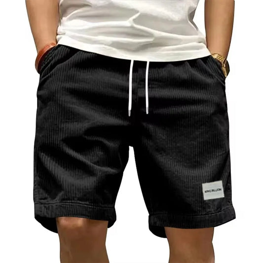 Retro Corduroy Cargo Shorts