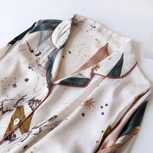 Spring Plus Size Pajama Set