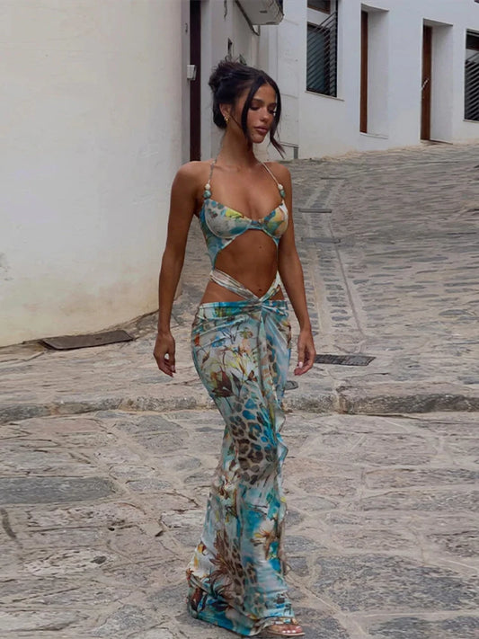 2025 Cut-Out Midi Dress