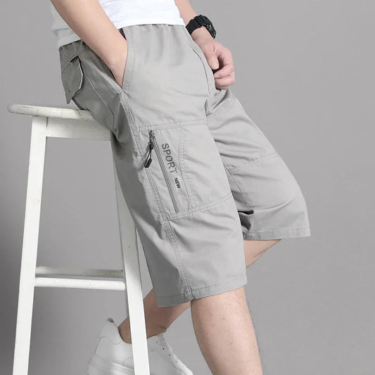 Men’s Cargo Cotton Shorts