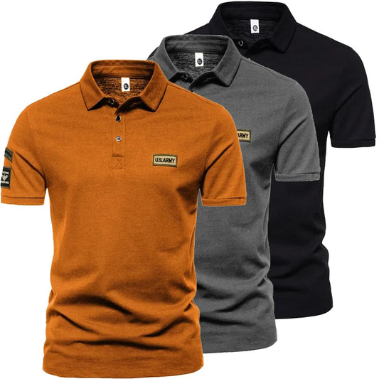 Men’s Embroidered Polo Tee