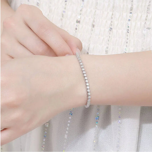 Moissanite Tennis Bracelet