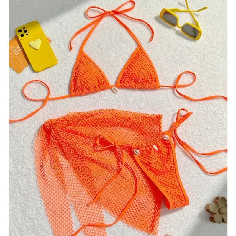 2025 Women’s Three-Piece Bikini Set