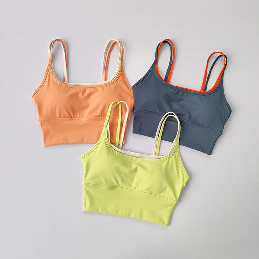 Shock-Absorbing Sports Bra