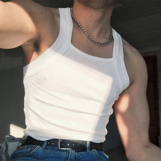 Men’s Solid Sports Tank