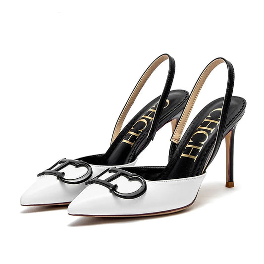 Strappy Wedding Heels