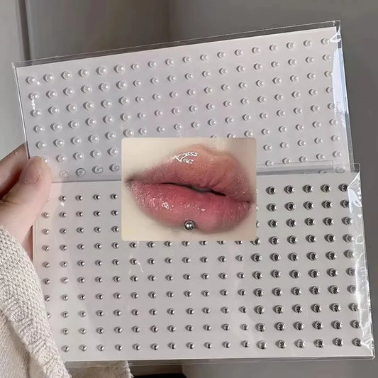 180pcs Non-Piercing Nose & Lip Stickers