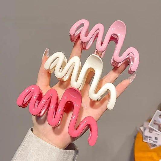 10.5cm Wave Claw Clip