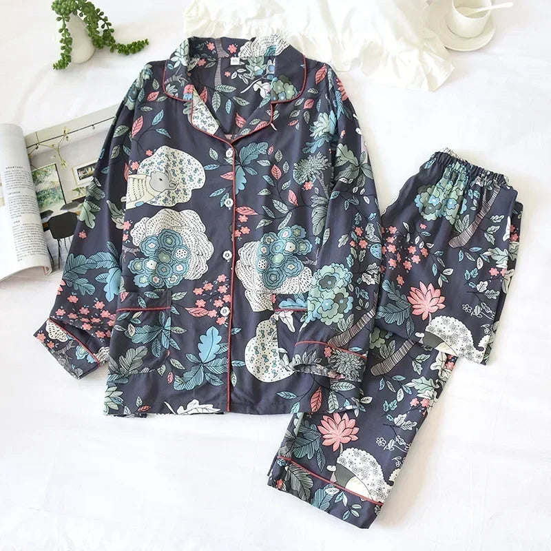Spring Plus Size Pajama Set