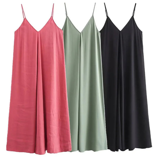 Backless Slip Dress