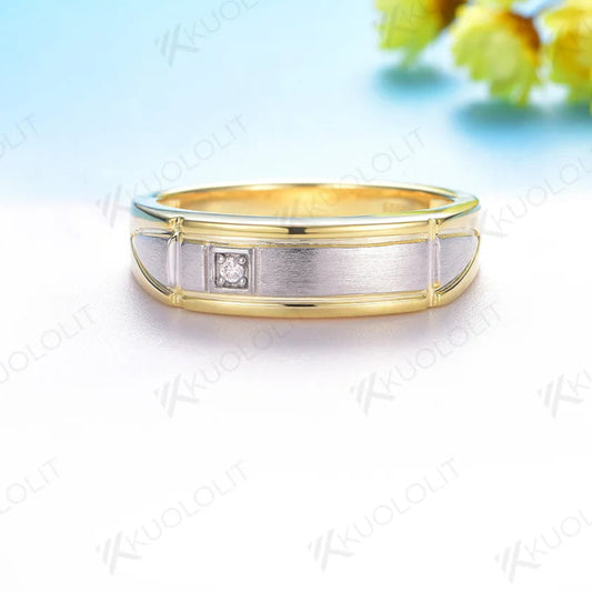 Lab Grown Platinum Ring