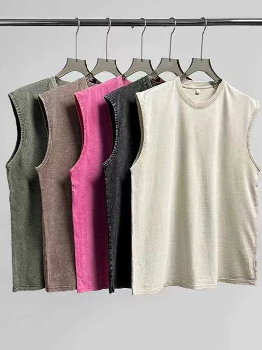 Men’s Washed Cotton Tank