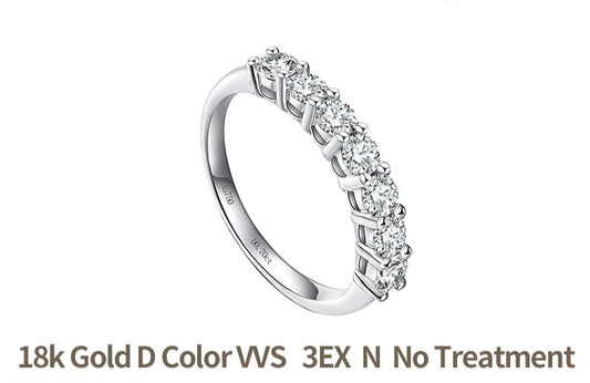 18K Gold Lab Diamond Ring