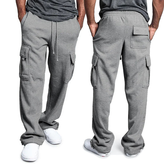 Loose Fit Multi-Pocket Joggers