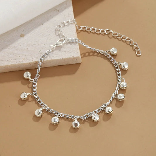 Boho Tassel Bell Ankle Chain