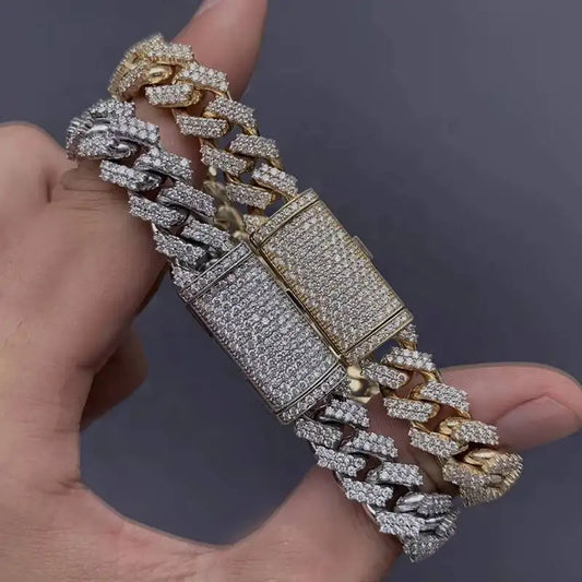 VVS Moissanite Cuban Bracelet