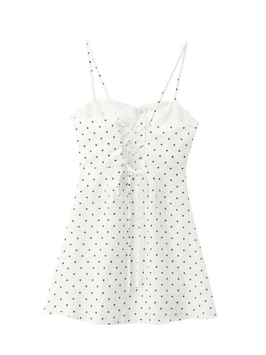 Polka Dot Mini Dress