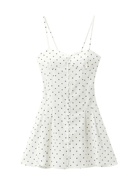 Polka Dot Mini Dress