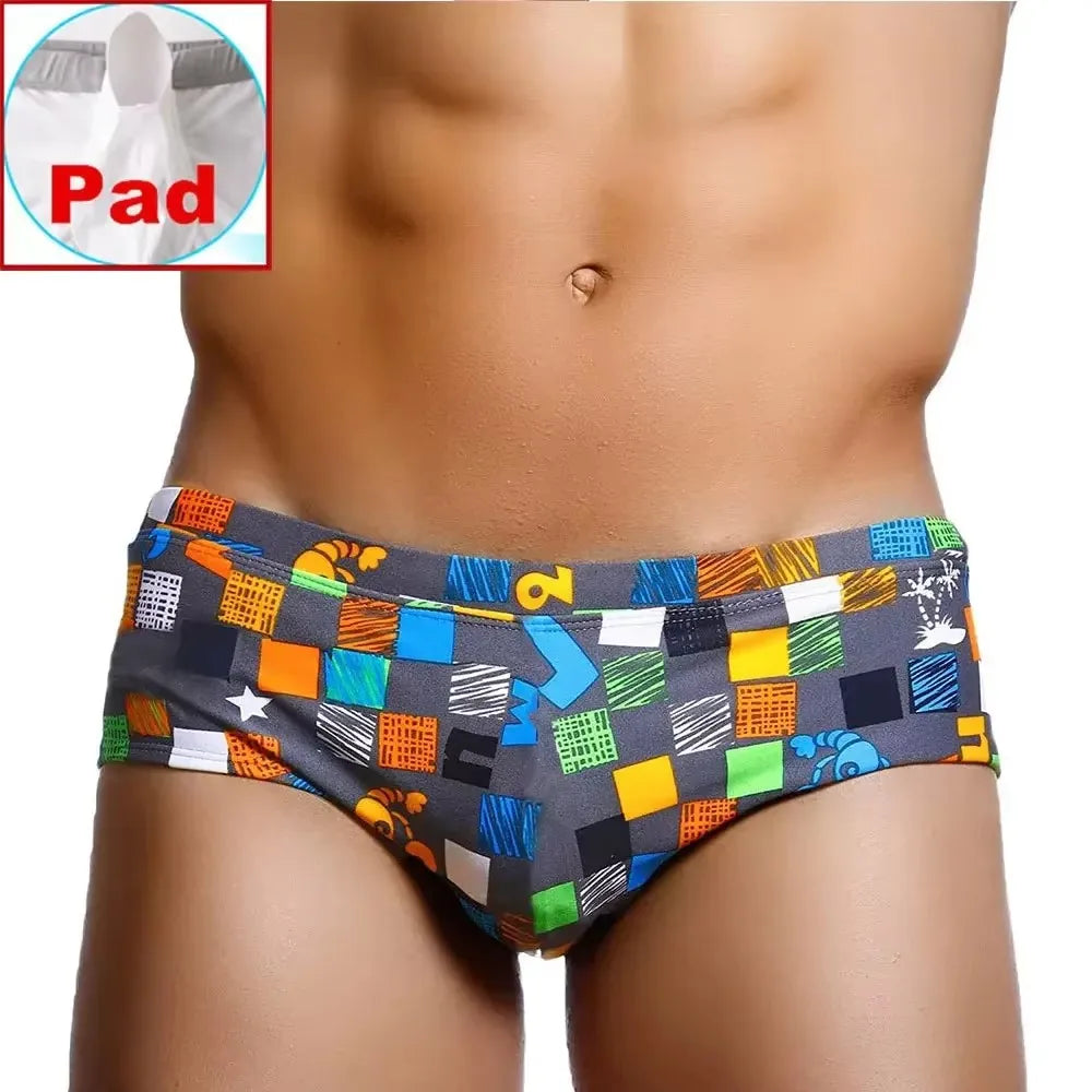 Men’s Brazilian Cut Swim Briefs