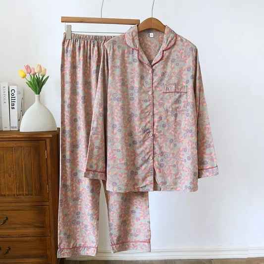 Spring Plus Size Pajama Set