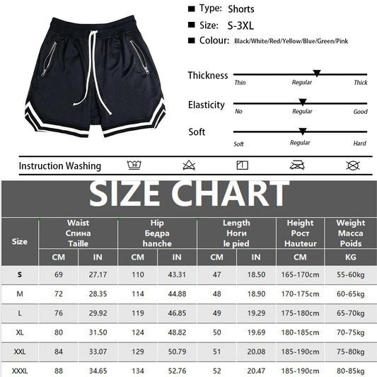 Men’s Quick-Dry Basketball Shorts