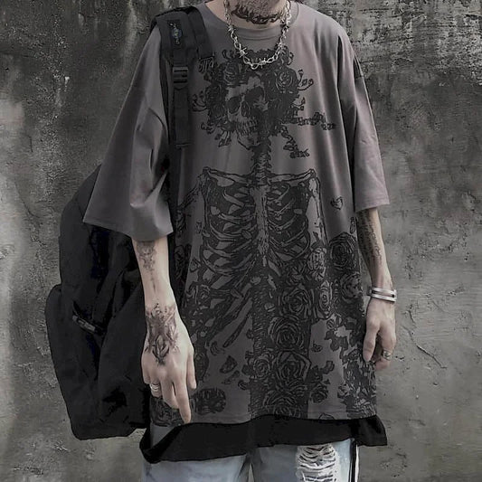Gothic Skull Street Tee