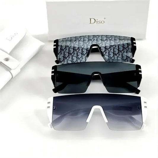 Rimless Oversized Sunglasses