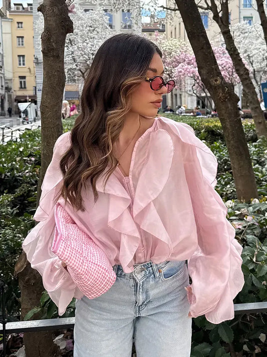 2025  V-Neck Blouse