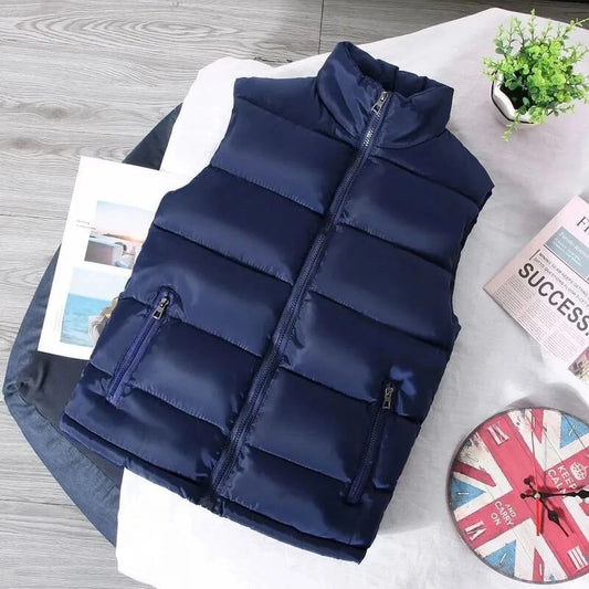 Men’s Slim Sleeveless Puffer
