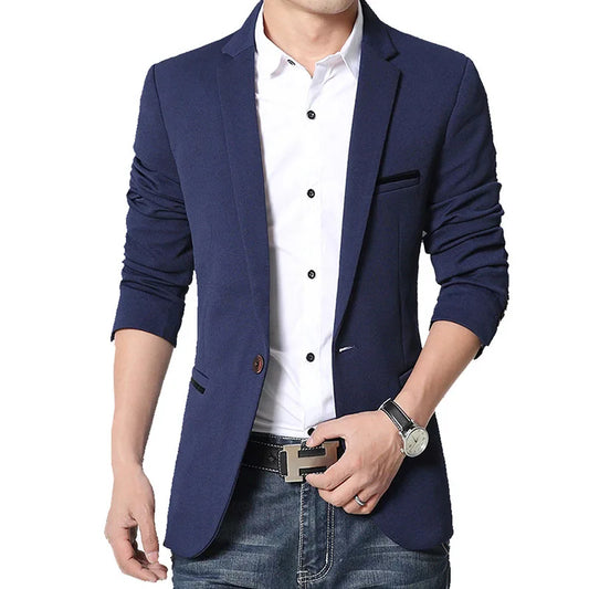 Slim Fit Casual Business Blazer