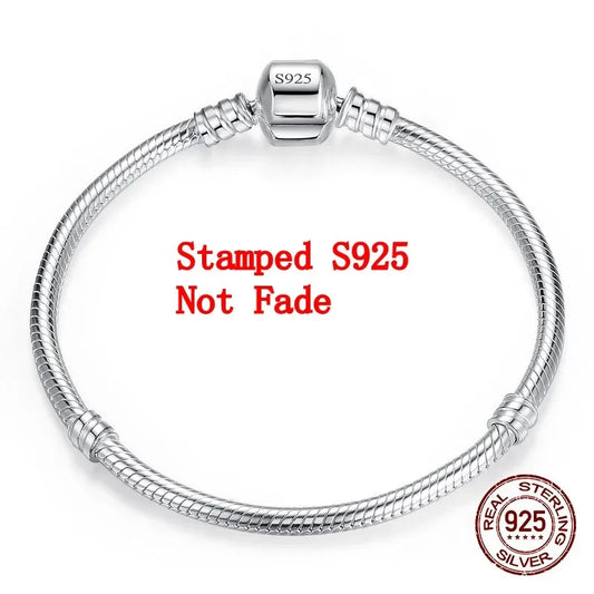 Sterling Silver Snake Bracelet